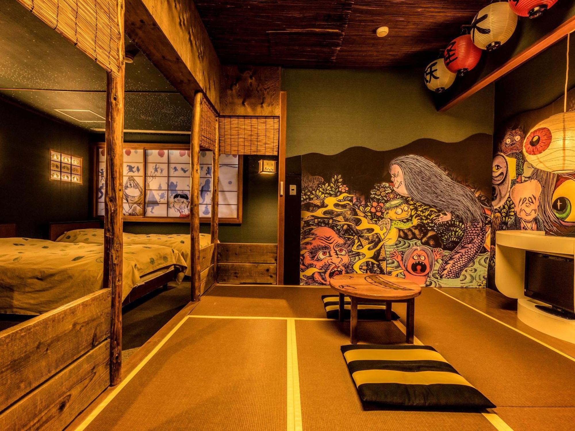 Hotel Ooedo Onsen Monogatari Kaike Yonago Esterno foto