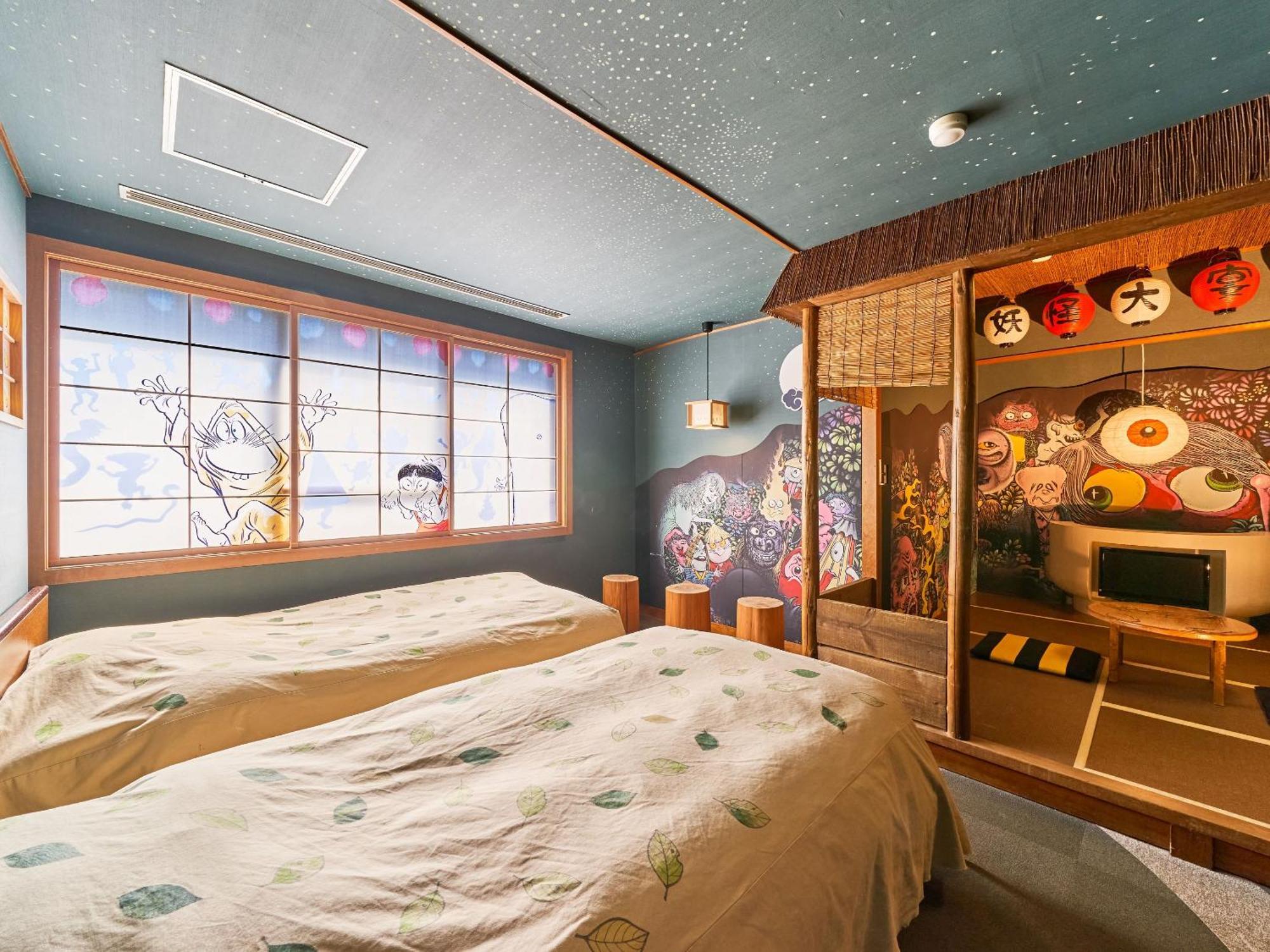 Hotel Ooedo Onsen Monogatari Kaike Yonago Esterno foto